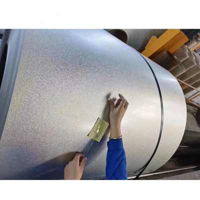 Hot Dip G120 Galvanized Steel Coil Strips 0.3mm Zinc Coated Q345B