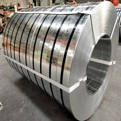 Hot Dip G120 Galvanized Steel Coil Strips 0.3mm Zinc Coated Q345B