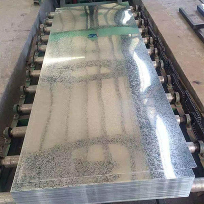 Z181 Z275 6mm Hot Dip Galvanized Steel Plate Regular Spangle