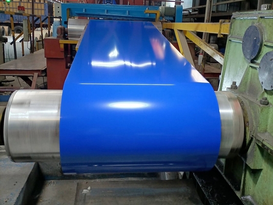 Προσαρμοσμένο PPGI Steel Coil με ισχυρή αντοχή στις καιρικές συνθήκες και καλή επεξεργασιμότητα